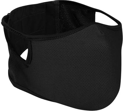 Qavctw Taktische Schießmaske, faltbar, Airsoft Silikonmaske, atmungsaktiv, freies Ohr, Outdoor, halbes Gesicht, Netz, Militärmaske für Schießen, Reiten, Klettern, Paintball, Jagd, Spiel