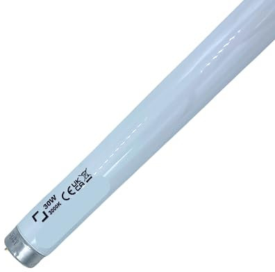 DSTOCK60 - Ampoule tube fluorescent - néon T8 30W 830 G13 2400lm = 30W Ø2.8cm blanc chaud 3000K - 90,8 x 2,8 cm