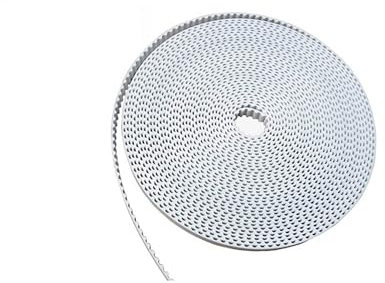 Geeyu offener Zahnriemen T5 offener Zahnriemen-Zahnübertragungsförderer Polyurethan-PU-Zahnriemen offen mit Stahlschnur Kevlar-Kordelriemen Ersatz des elektrischen Vorhangs (Size : 5 meter, Color :