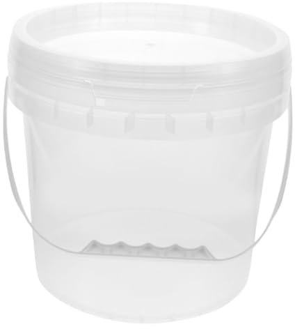 Ciieeo Clean Storage Bucket Lid Portable Water Bucket Handle for Kitchen Organisation and Household Use