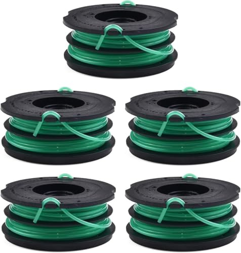 YUETTYY Paquete de 1/3/5 hilos de repuesto para recortadora de césped Black & Decker GL701 GL710 GL716 GL720 GL741 accesorio de línea