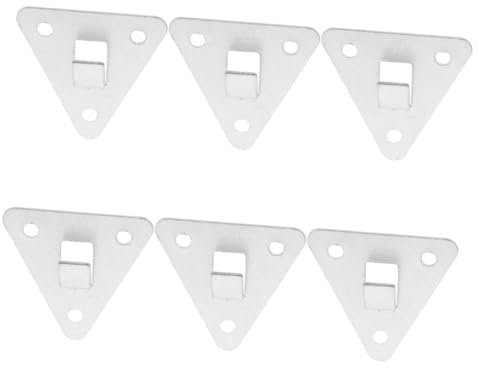 Uonlytech 6stücke Wandhalterungen Für Feuerlöscher Inklusive Schrauben Und Dübel Robuste Halterung Für Verschiedene Modelle Einfache Installation Für Haushalte Und Fahrzeuge