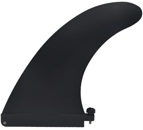 Anfyko Paddleboard Finne – Einfache Installation, Einschraub-Design, Abnehmbarer Ersatz, Zentrale Einzelfinne für SUPs, Surfbretter und Longboards