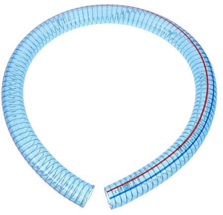 HOMSFOU Spiralschlauch Für Wasser Und Öltransfer Flexibler Gummischlauch Für Flüssigkeitstransport Für Aquarien Und Wasserleitungen