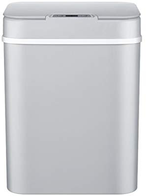 Poubelles intérieures Poubelle Intelligente Poubelle Salon Salle de Bain Cuisine créative avec Le Couvercle à Induction Automatique Poubelle 12l Poubelle électrique canette Poubelle alimentée à