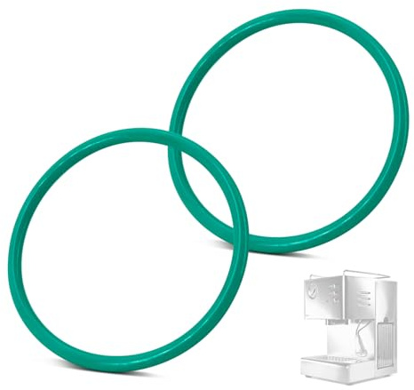 Anelli di tenuta per QuickMill Orione 3000 – Guarnizione per gruppo di brodo Quick Mill OR155, 2 anelli di tenuta sanitari per Quickmill Thermoblock 0820 macchina da caffè