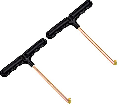 Ljmyy Trampolin-Federzugwerkzeug, robuste T-Haken, Outdoor-Matte, Trampolin-Sprungpolster, Handfedergitarre, 2 Stück