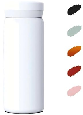 Mini isolierte Wasserflasche | 7 oz / 200ml 316 Edelstahl kleine Thermos für heiße und kalte Getränke, perfekte Reisegröße Mini Wasserflasche