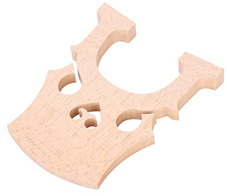 Generic Cello Bridge, Maple Wood Bridge Replacement Parts for 4/4 3/ Cellos Strings Ideal Instrument Accessory (/)