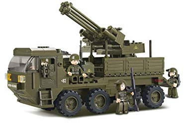 Sluban Army - M38-B0302 - Camion Batterie Anti-aérienne