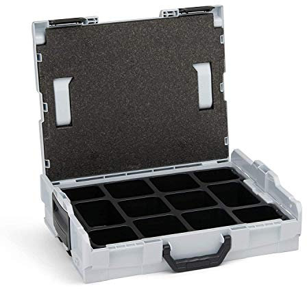 L-BOXX Sortimo L-Boxx 102 Gr1 inkl. Kleinteileinsatz mit 12 Mulden