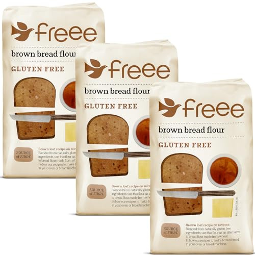 Doves Farm | Glutenfri brun brödmjöl | 3 x 1 kg