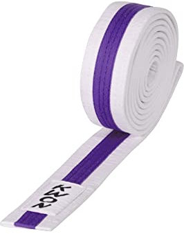 Kwon Taekwondo Judo Karate Gürtel Budogürtel 4 cm zweifarbig