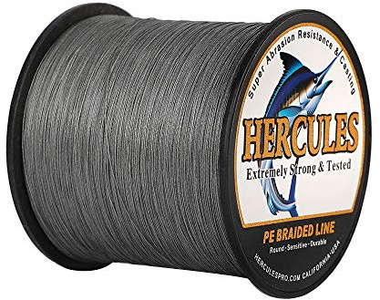 Hercules Super Cast 100m - 2000m 109-2196 Yards Geflochtene Angelschnur 6lb - 100lb Test für Salzwasser Süßwasser PE Geflecht Fischdraht Superline 4 Stränge