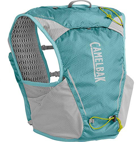 CAMELBAK Damen Women Ultra Pro Vest Trinkweste, Aqua Seal/Silver, M