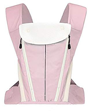 G&F Babyrückentragen Ergonomisch Vorne Und Hinten Für Neugeborene Bis Kleinkinder Modisch Bis Zu 20 Kg (Color : Pink)