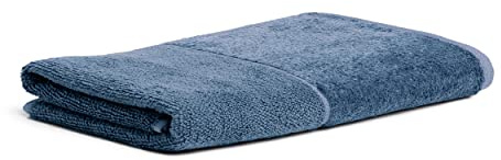 Möve Bamboo Luxe - Toallón de Ducha de 60% algodón, 40% Viscosa de Pulpa de bambú, 80 x 150 cm, Azul Acero