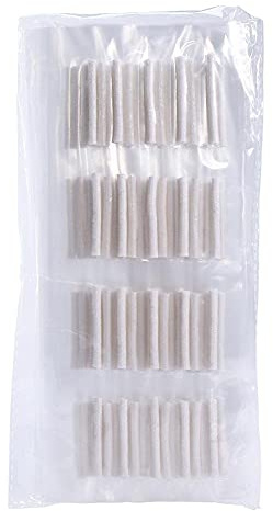 Agatige 200 Pièces Tiges Collantes Fausses Cils Permanentes Bigoudis, Recourbe-Cils Réutilisable Vagues Bâton Pôle Outils D'extension de Cils pour la Plupart des Formes D'yeux(L)