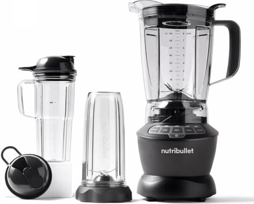 Nutribullet Full Size Combo Batidora de Vaso 1.8L 1200W Gris Oscuro