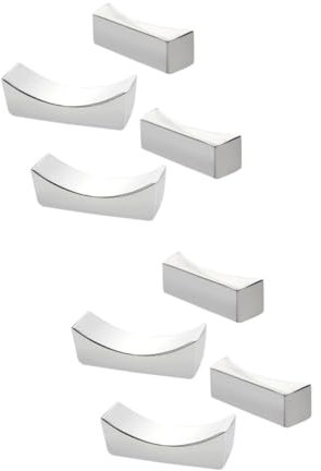 Ciieeo 8pezzi Poggia Bacchette Acciaio Inossidabile Elegante Poggia Bacchette e Utensili per Tavola per Ristoranti e Casa Design Stabilizzante e Facile da Pulire