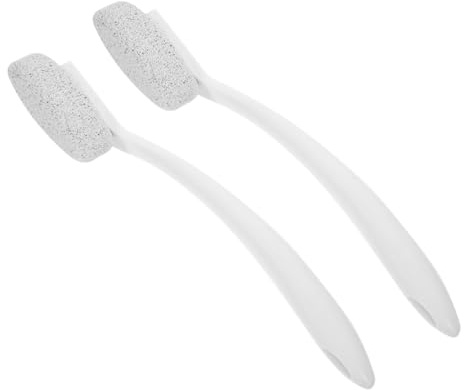 minkissy 2 Stück Fußpeeling Werkzeug Bimsstein Bürste Für Füße Fußfeile Für Abgestorbene Haut Fußschrubber Pediküre Werkzeug Harthautentferner Für Füße Fuß Pediküre Entferner