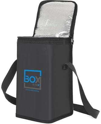 6L Small Cooler Bag. Insulated Thermal Bag with Shoulder Strap. Keep Warm & Cold, Leakproof, Lightweight Can Bottle Cooler. Perfect for Camping, Picnic, Beach, Travel.