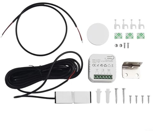 Controller per porta del garage intelligente WiFi, telecomando vocale apriporta per garage compatibile per Smart Life For Tuya App apri porta scorrevole