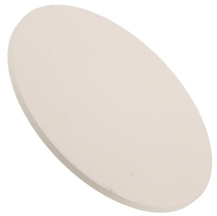 GLEAVI Piedra de Hornear para Pizza de Cordierita Resistente Calor para Cocción y Grill Superficie Antiadherente para Pan y Galletas