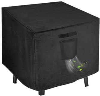 Copertura per Focolare Esterno - Impermeabile per Focolare,Copertura Portatile Quadrata per Giardino Campeggio Cortile Viaggio in Terrazza Balconi Esterni