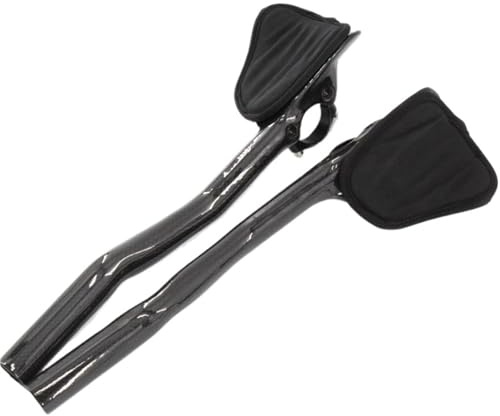TT Handlebar Full Carbon Extended Rest Bar for Road Bikes(Matt 3K)