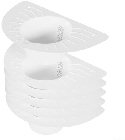 Gorro de recolección de orina de inodoro de 900 ml, taza de muestras con alas laterales anchas, colector de orina antideslizante para una colección precisa de muestras de orina