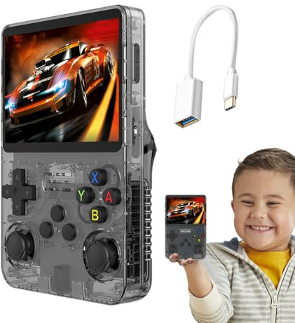 Mini Retro Game Console - 1.18in Handheld Player, Classic Video Games Device, Portable Gamings With 3.5 Inch Color Display | Encouraging Gift Giving Birthday Holiday Celebration Supporting Travel