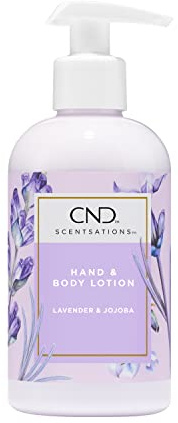 CND Hand- und Bodylotion Scentsations Lavendel und Jojoba, 1er Pack (1 x 245 ml)