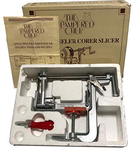 The Pampered Chef Apple Peeler, Corer, Slicer, Item # 2430