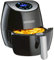Monzana Friteuse sans huile 9en1 Friteuse électrique 3,6 L 1500W noir Avec écran tactile Livret de recettes