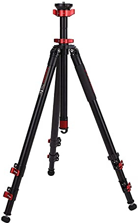 IFOOTAGE Gazelle TA6S,65/165 cm Kamera Stativ,Aluminiumlegierung Videostativ,3 Abschnitte mit Mittelstange,Max. Belastung 13,2lbs/6kg, Canon,Nikon,Sony DSLR Camcorder Videofotografie