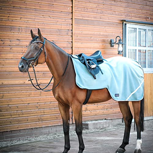 Busse Ausreitdecke FLEECETRAINER III, Silver Pine