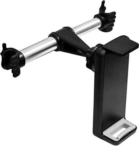 Retoo Soporte para Tablet Coche reposacabezas de Tableta, Soporte Universal para teléfono móvil 360 Grados para Smartphone y Tablet de 4,7 a 11,5 Pulgadas, Soporte para Tablet Infantil, Negro