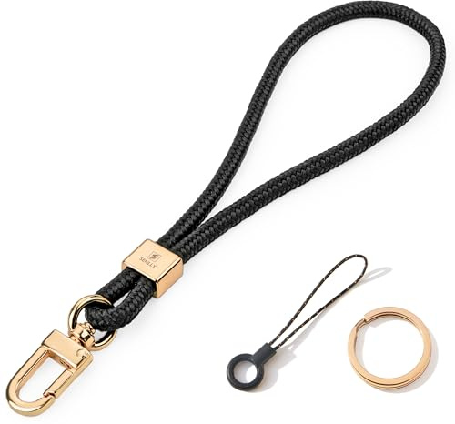 SENLLY Armband Schlüsselanhänger Kurz, Originellem Minimalistisch Design Schlüsselband für Schlüssel