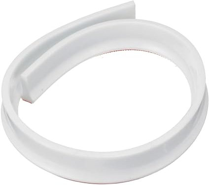 Barrera de suelo para habitación húmeda, tira de sellado para plato de ducha, Tapón de agua for baño de 30 mm de altura, separador de agua, separación seca y húmeda, barrera contra inundaciones, presa