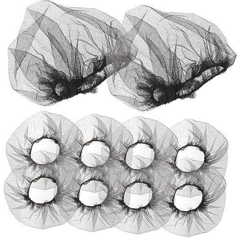 Healvian 10stücke Pack Frauen Netz Haarnetze Für Perücken Mesh Kappen Unsichtbare Haarnetze Für Party Zuhause Und Arbeit