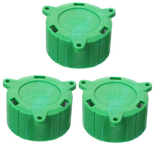 Healifty 3pcs Trailer Hitch Tube Cover Plug Cap for Cars Trucks Vehicles Trailer Connector Adapter Cover for Towing Use Socket Plug