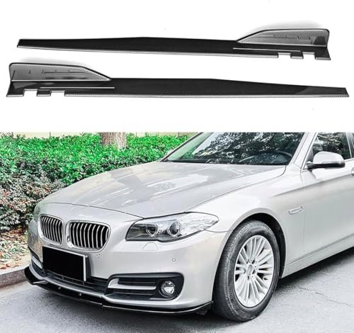 ZanLIn Auto Seitenschweller für BMW F10/F11 520i 528i 535i 550i, Seitenrock Flügel Diffusor Seitenschweller Flügel Lippe Modification Karosseriesatz