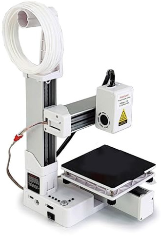 Frequency Division Multiplexing High Accuracy Small 3D Printer for Education with Rapid Heating, 4 X 4 X 4in Print Size for Beginners