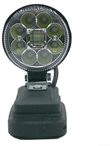 LED Portable Work Light, 3 Inch Rotatable Head, Rechargeable Spotlight With USB Port For Battery Powered Tools, Outdoor Construction Projects(A)