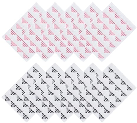 Sewroro 10 Blatt Vintage Fotoecken für Scrapbooking DIY Fotoecken für Alben Journale und Karten
