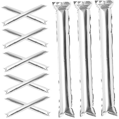 Healifty 24 Pcs Inflatable Noise Makers Cheering Sticks for Sporting Events Lightweight Thunder Sticks Fun Party Props for Concerts Games