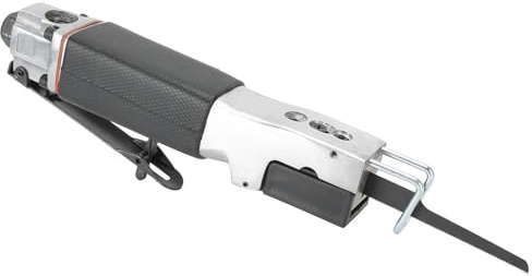 Phefop Pneumatische Trennsäge, Tragbare Elektrische Säbelsäge aus Zinklegierung, Mini-pneumatische Bügelsäge Zum Schneiden von Kunststoff, Glasfaser, Blech, Aluminium, Autoarbeiten