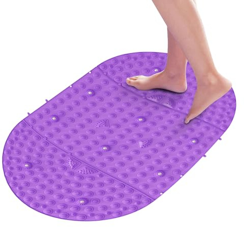 Tappetino Massaggiapiedi A Punti,Rilassamento Ergonomico Facile da Pulire,Cuscinetto per Massaggio Punti Piedi | Per Donne Uomini Anziani Adulti Soggiorno Camera Da Bagno Dormitorio