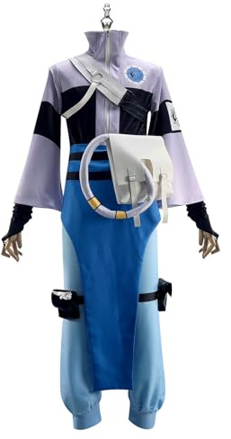 LIOEUE Déguisement Complet Anime/Manga | Personnage Zanka Nijiku GACHIAKUTA | Pour Convention & Halloween (Kleidung,S)